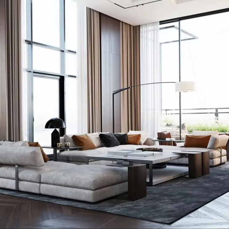 Interior Design Layout - Sanhai super luxuoso mansão serviço de