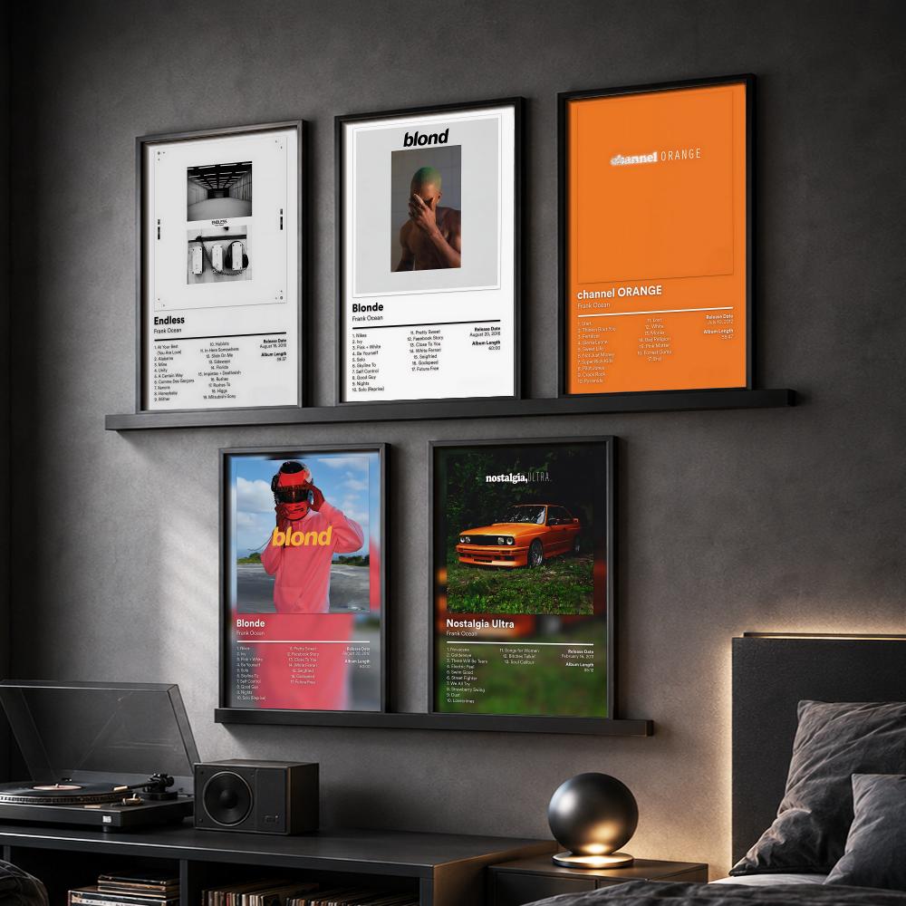 Interior Design Drawing - Pôster de Pintura Musical F-Frank Ocean