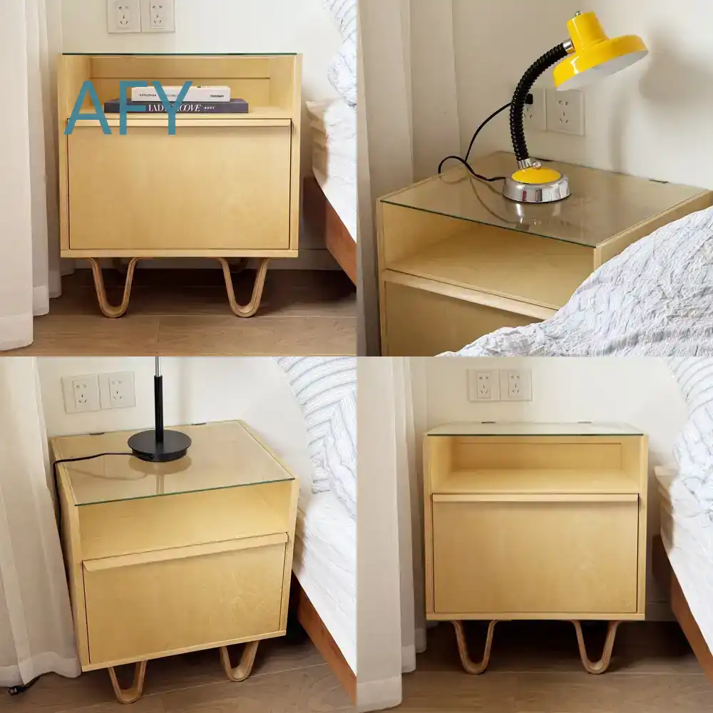 Mesa de Cabeceira de Madeira M - Muji Home Storage avaliação e preço