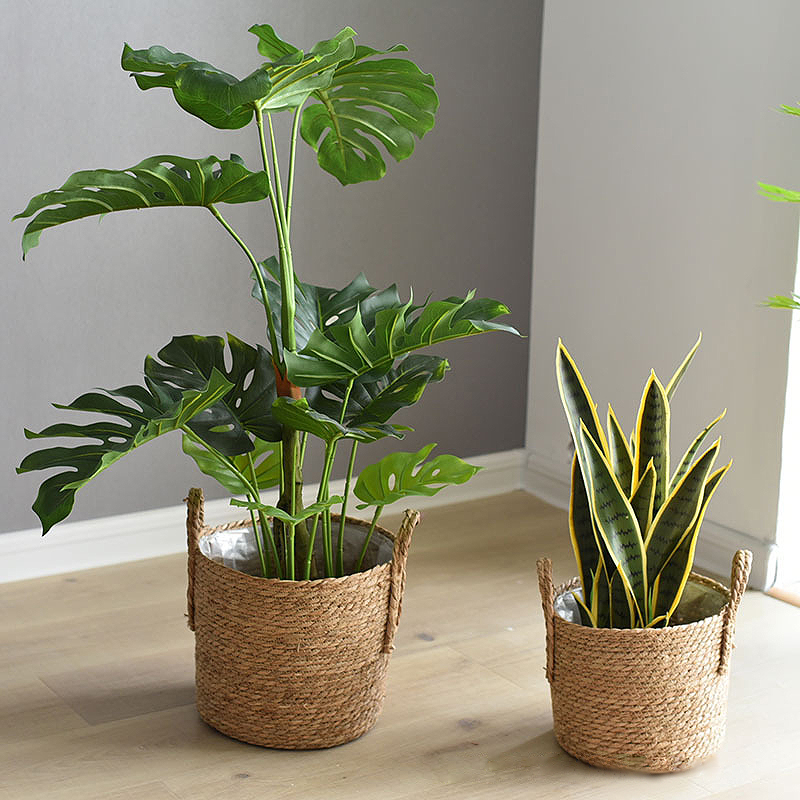 1 peça plantadores de alça de  - Rattan Tray Handle avaliação e preço