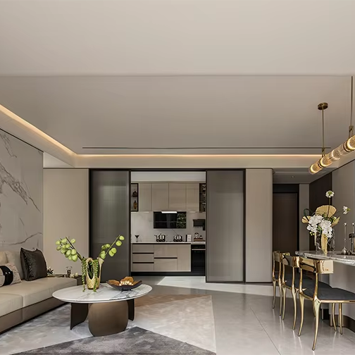 Sanhai estilo leve design inte - Interior Design And Construction avaliação e preço