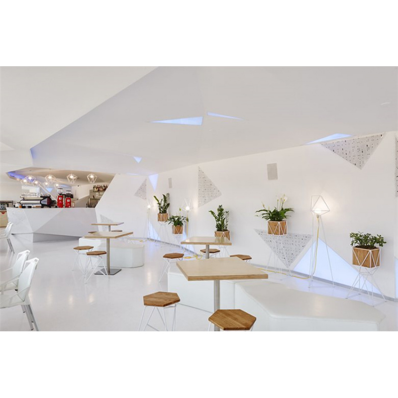Design de balcão de café moder - Interior Design Layout avaliação e preço