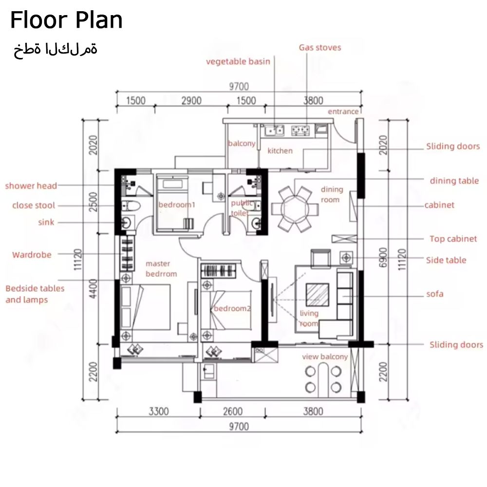 Sanhai super luxuoso mansão se - Interior Design Layout avaliação e preço
