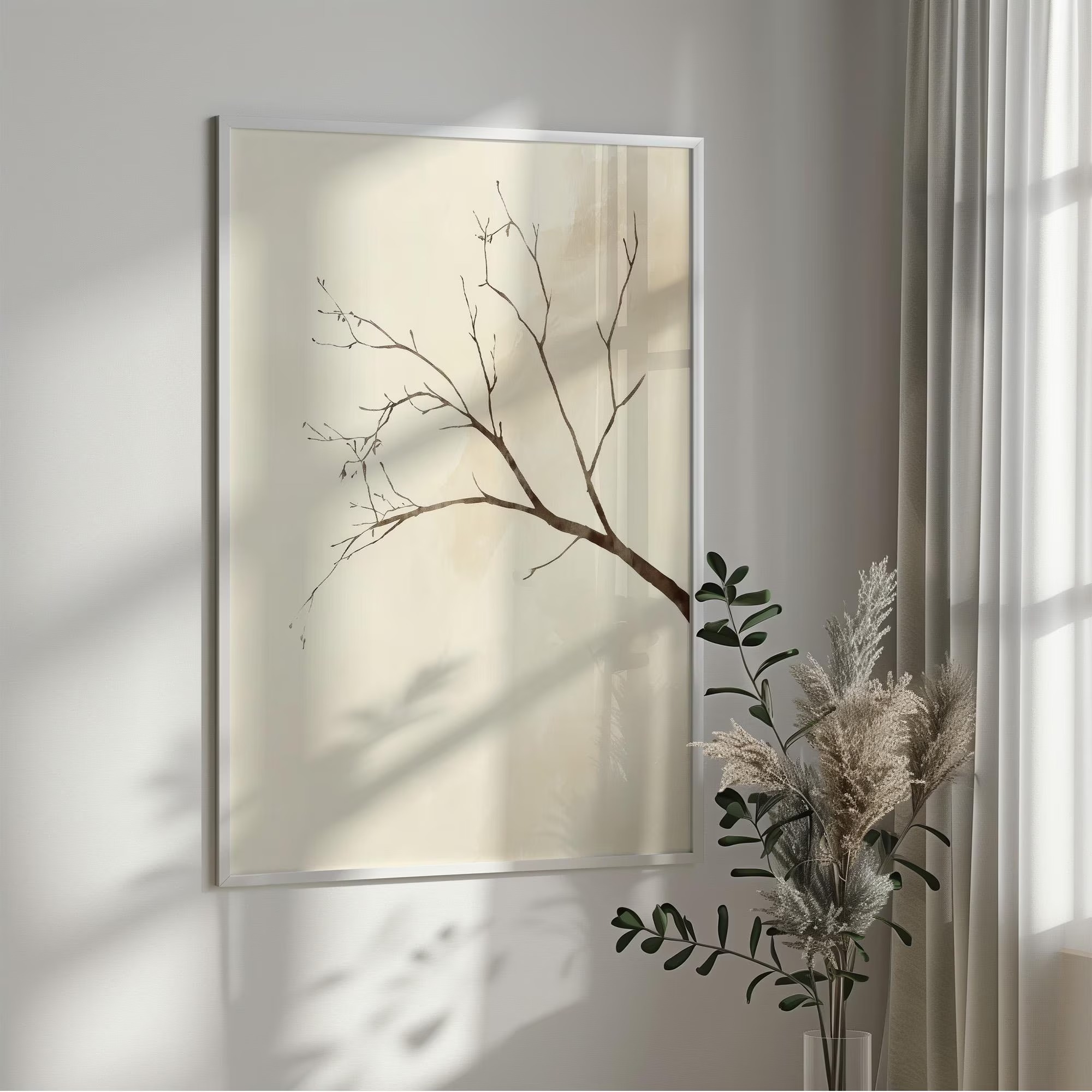 Arte de parede interior, Wabi- - Interior Design Layout avaliação e preço