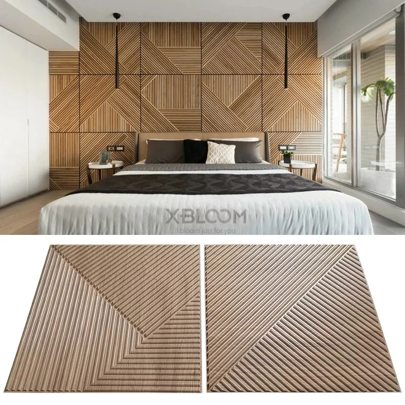 12pçs 50cm decoração de parede - Wall Panel 3D Texture avaliação e preço