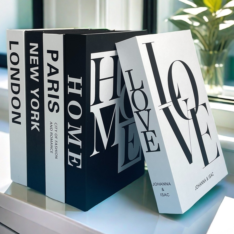 Luxo falso livro caixa de arma - Interior Design New York avaliação e preço